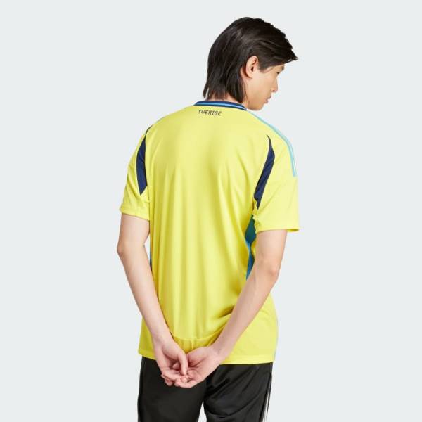 Jersey Sweden 2024 Home Adidas Football Stadium Kit Yellow | Jersey-138