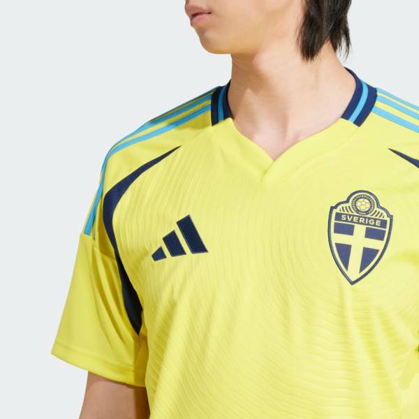 Jersey Sweden 2024 Home Adidas Football Stadium Kit Yellow | Jersey-138