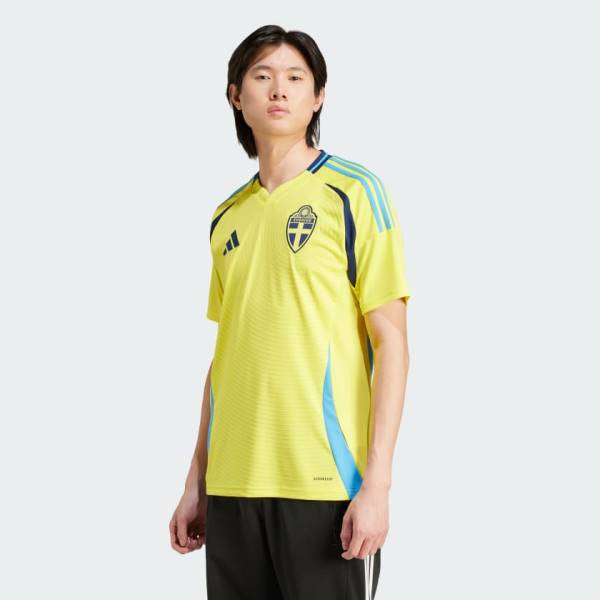 Jersey Sweden 2024 Home Adidas Football Stadium Kit Yellow | Jersey-138