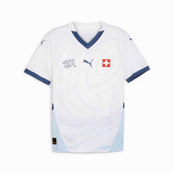 Jersey Switzerland Football 2024 Away Kit White | Jersey-8