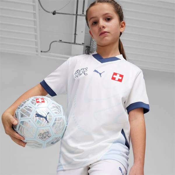 Jersey Switzerland Football 2024 Away Kit White | Jersey-9