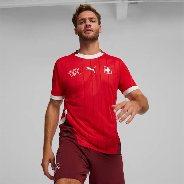 Jersey Switzerland Football 2024 Home Kit Red | Jersey-5