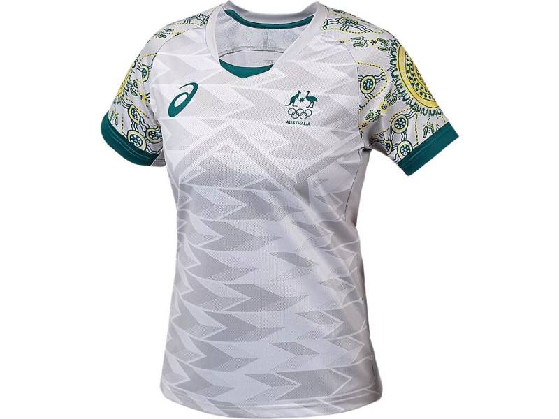 Jersey Team Australia Away Olympic Stadium Football Kit Grey | Jersey-25