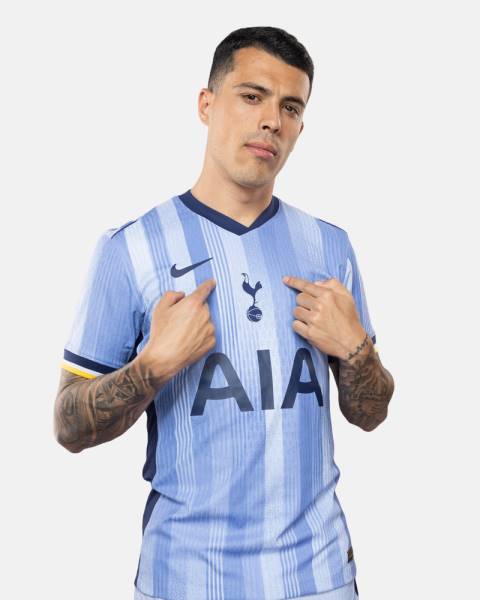 Jersey Tottenham Hotspur 2024/25 Away Stadium Nike Football Kit Blue | Jersey-345