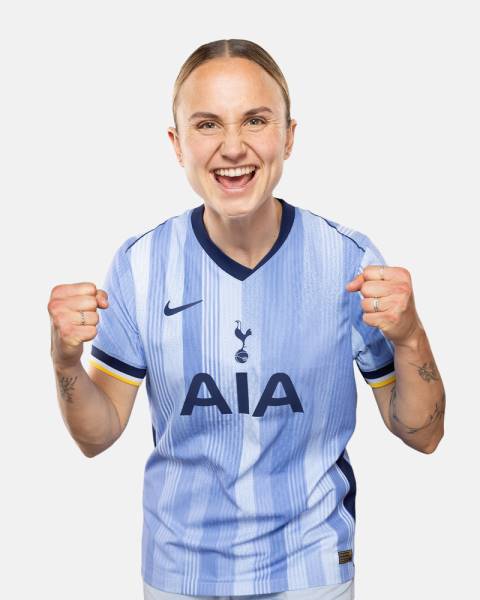 Jersey Tottenham Hotspur 2024/25 Away Stadium Nike Football Kit Blue | Jersey-346