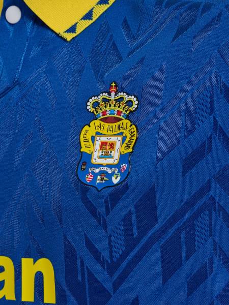 Jersey UD Las Palmas 2024/25 Away Hummel Football Kit Blue / Yellow | Jersey-452