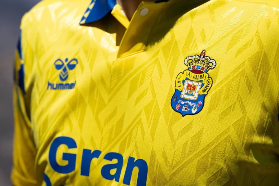 Jersey UD Las Palmas 2024/25 Home Hummel Football Kit Yellow / Blue | Jersey-451