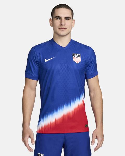 Jersey USMNT 2024 Match Away Nike Football Kit Blue / Red | Jersey-103