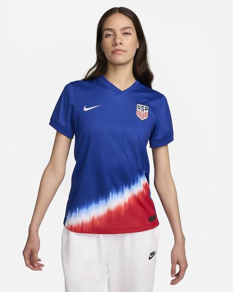 Jersey USMNT 2024 Stadium Away Nike Football Kit Blue / Red | Jersey-105