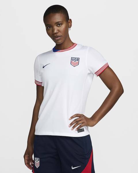 Jersey USMNT 2024 Stadium Home Nike Football Kit White | Jersey-101