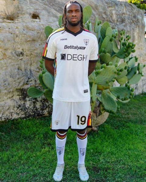 Jersey US Lecce 2024/25 Away M908 Football Kit White / Black | Jersey-508