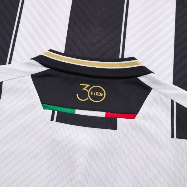 Jersey Udinese Calcio 2024/25 Home Macron Football Kit White / Black | Jersey-532