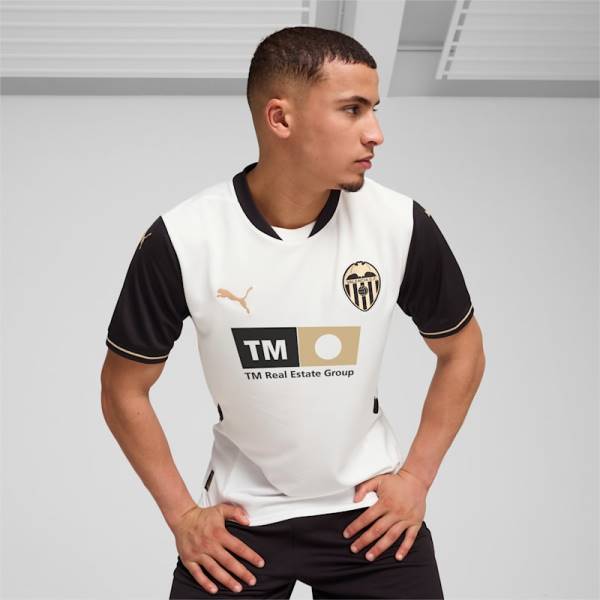 Jersey Valencia CF 2024/25 Home Puma Football Kit White / Black | Jersey-453