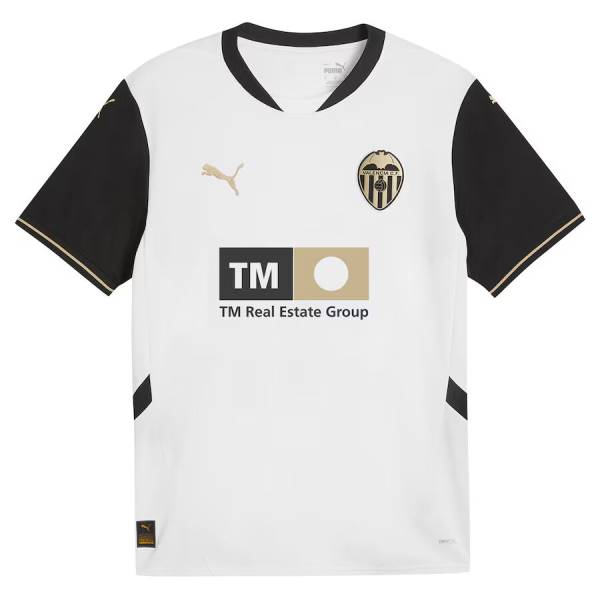 Jersey Valencia CF 2024/25 Home Puma Football Kit White / Black | Jersey-454