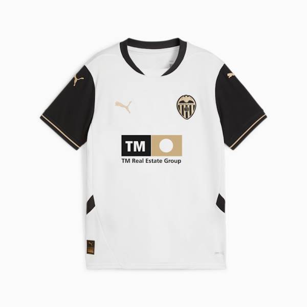 Jersey Valencia CF 2024/25 Home Puma Football Kit White / Black | Jersey-455