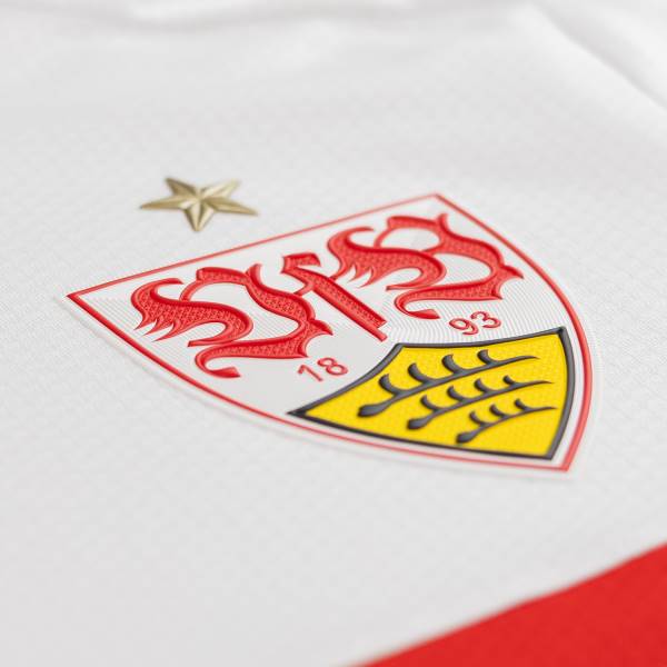 Jersey VfB Stuttgart 2024/25 Home Jako Football Kit White / Red | Jersey-544