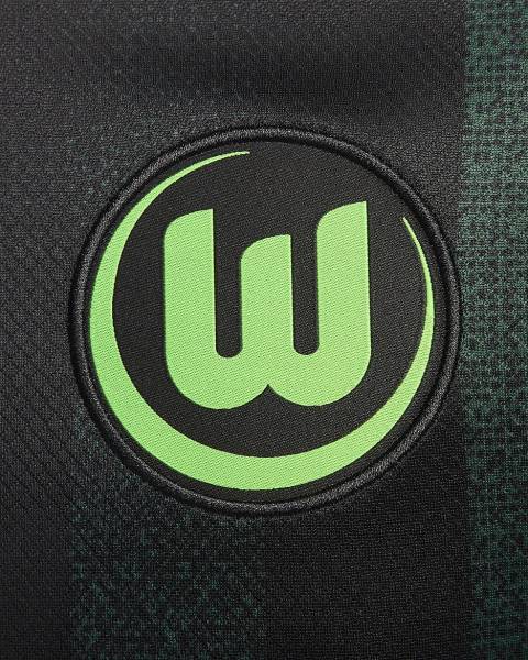 Jersey VfL Wolfsburg 2024/25 Away Nike Football Kit Black / Green | Jersey-605