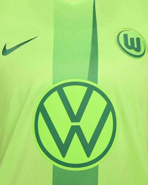 Jersey VfL Wolfsburg 2024/25 Home Nike Football Kit Light Green | Jersey-603