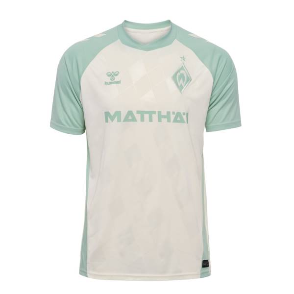 Jersey Werder Bremen 2024/25 Away Hummel Football Kit White / Green | Jersey-589