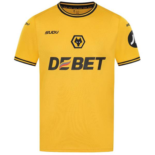 Jersey Wolves 2024/25 Home Sudu Football Kit Yellow | Jersey-354