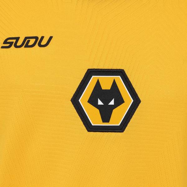 Jersey Wolves 2024/25 Home Sudu Football Kit Yellow | Jersey-356